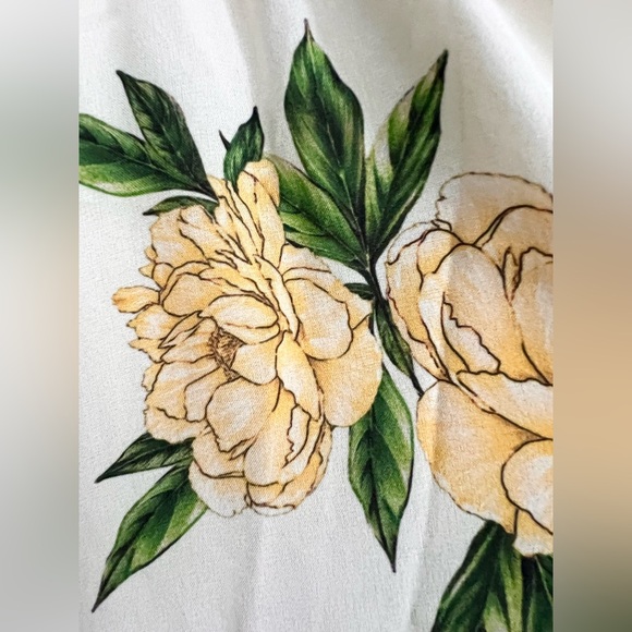 Agua Bendita Leandra Maxi Floral Dress - Size US Medium - Picture 7 of 9